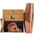 Antique Copper Cocktail Shaker Set (4-Piece)