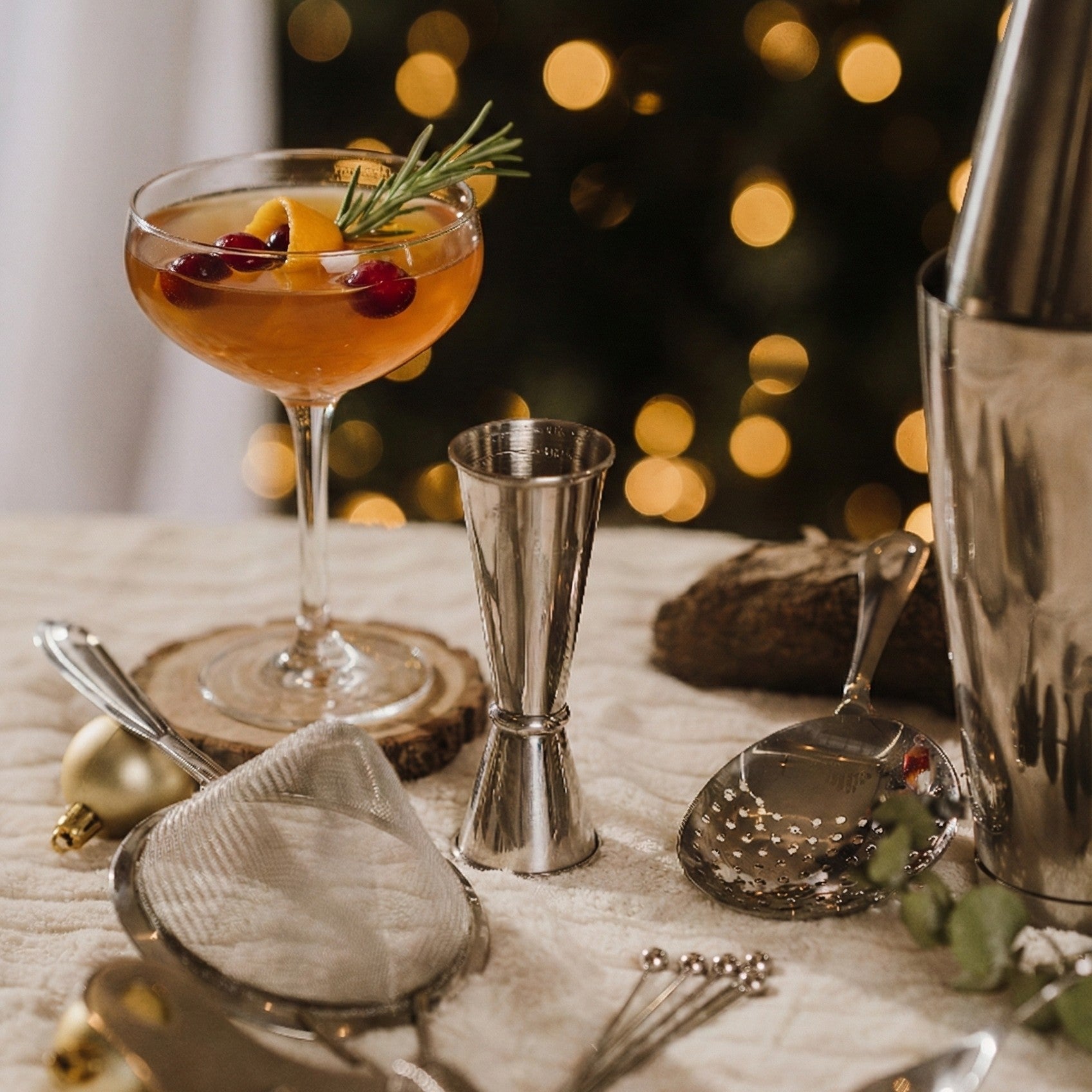 The Ultimate Home Bar Starter Set (Free Muddler & Class!)