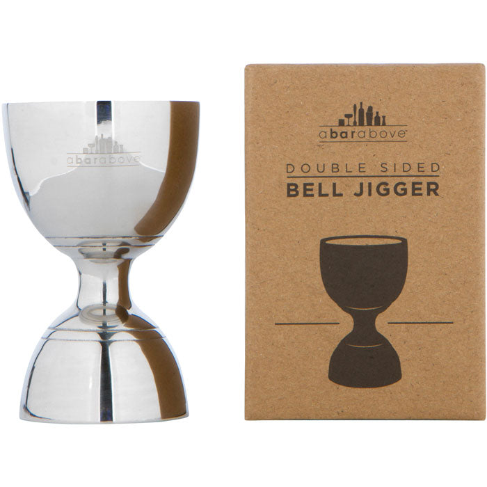 The Bell Jigger - 6-Pack Commercial Bar Pack, Polished Finish – Piña Barware