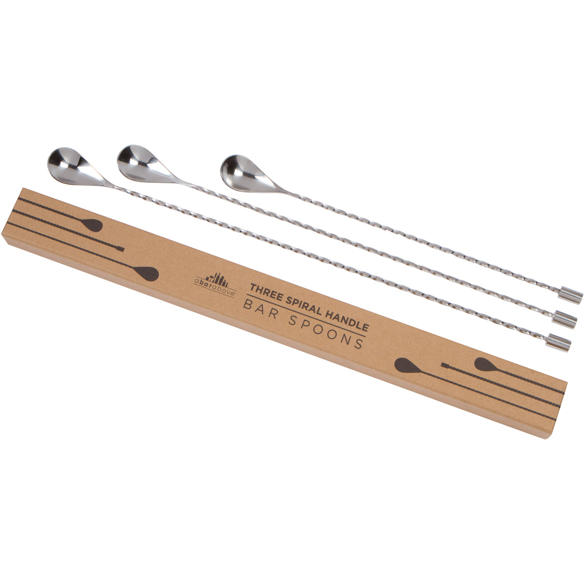 stainless steel bar spoon