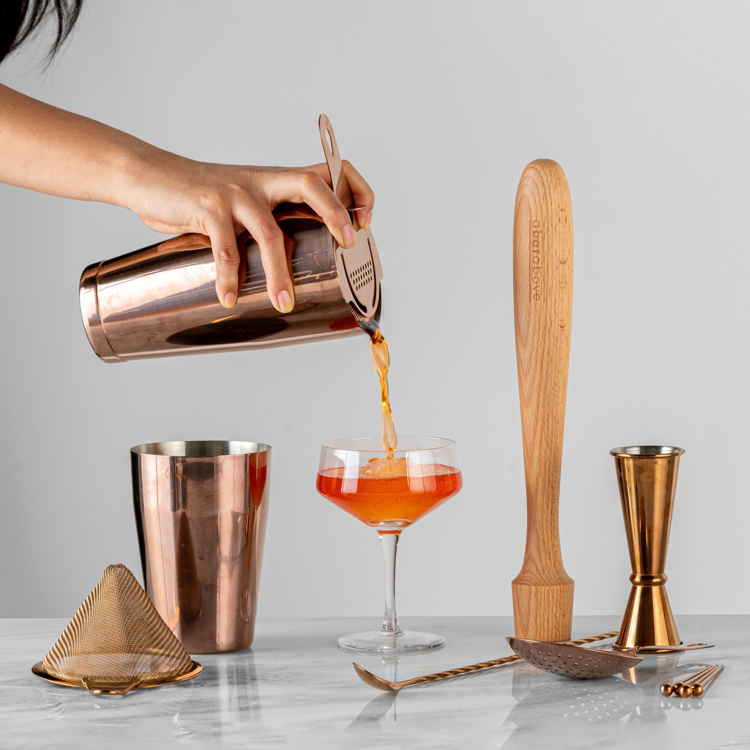 14-Piece Bartender Kit - Antique Copper