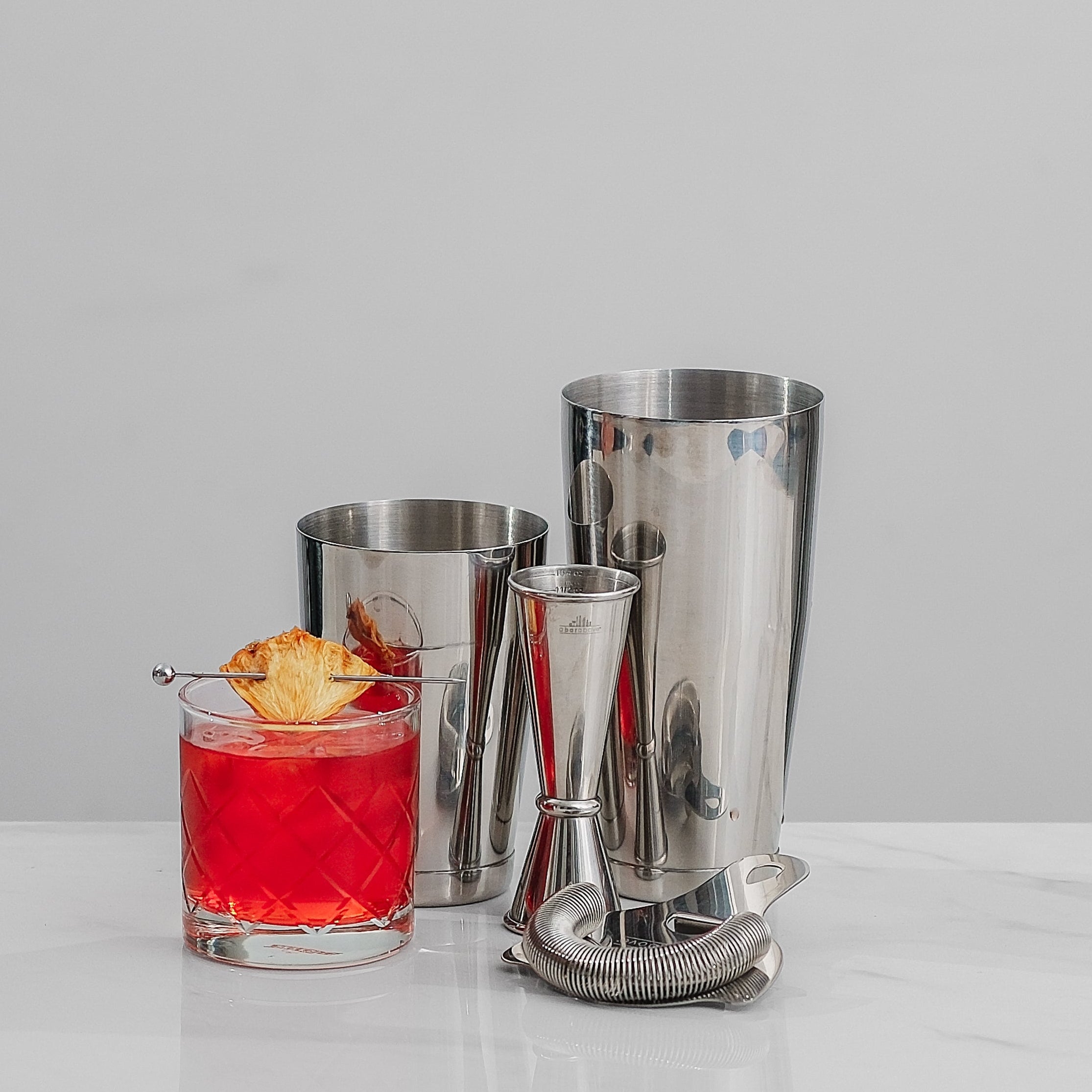 A Bar Above Cocktail Bar Set 4 Piece