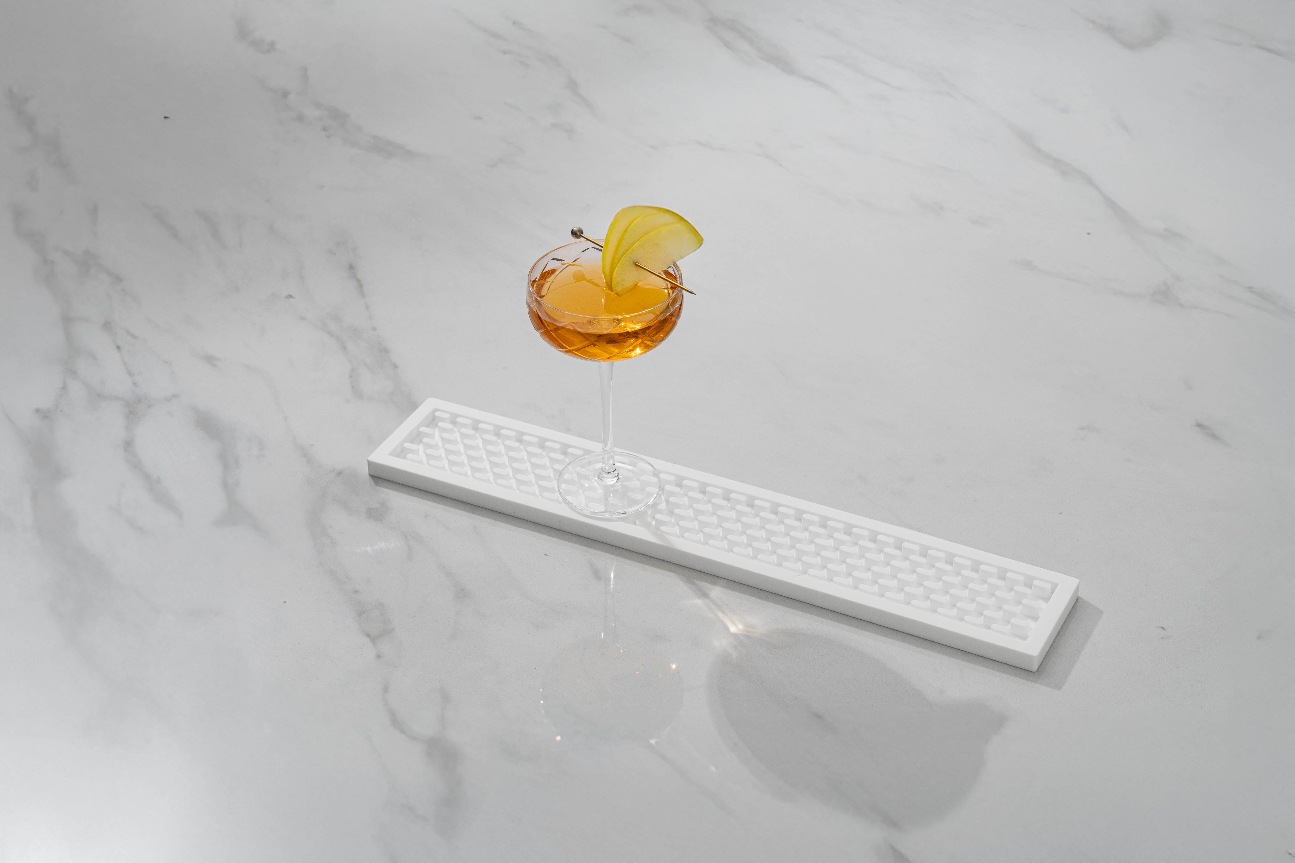 White Silicone Bar Mat