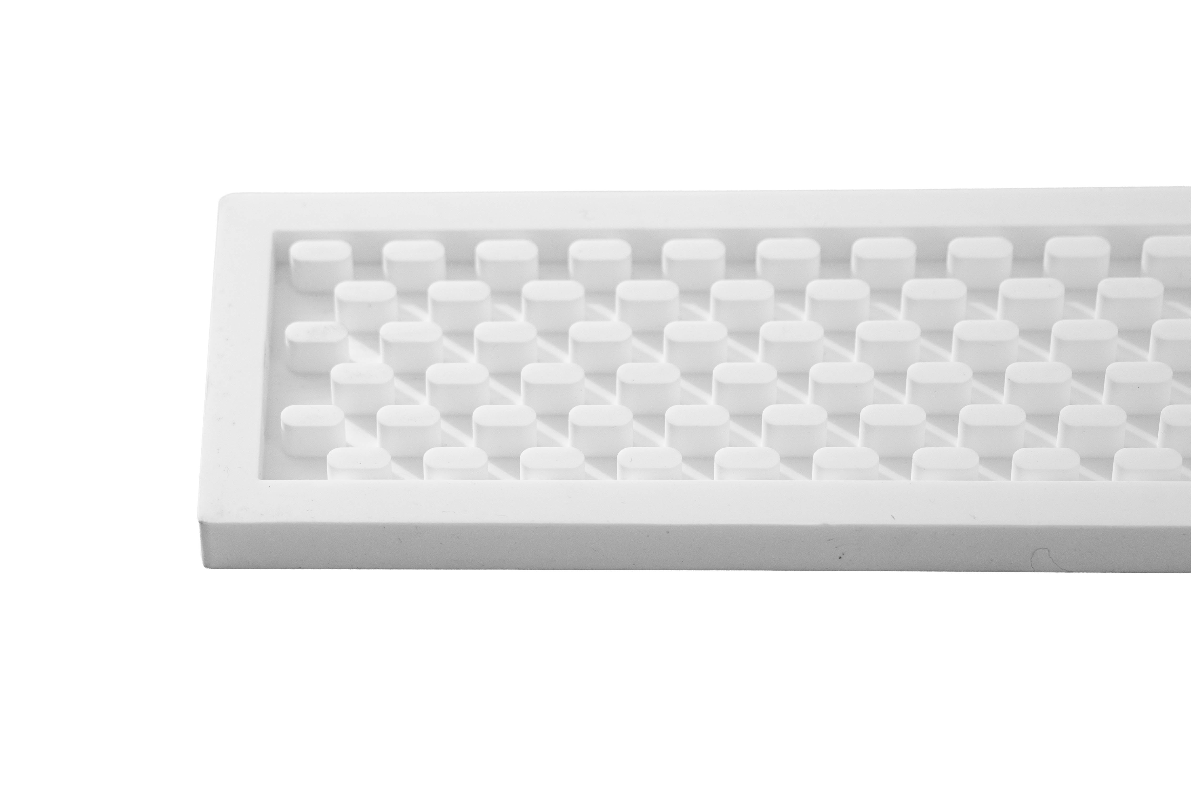 White Silicone Bar Mat