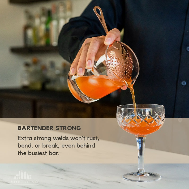 Julep Strainer, Copper (Bulk Packaging)