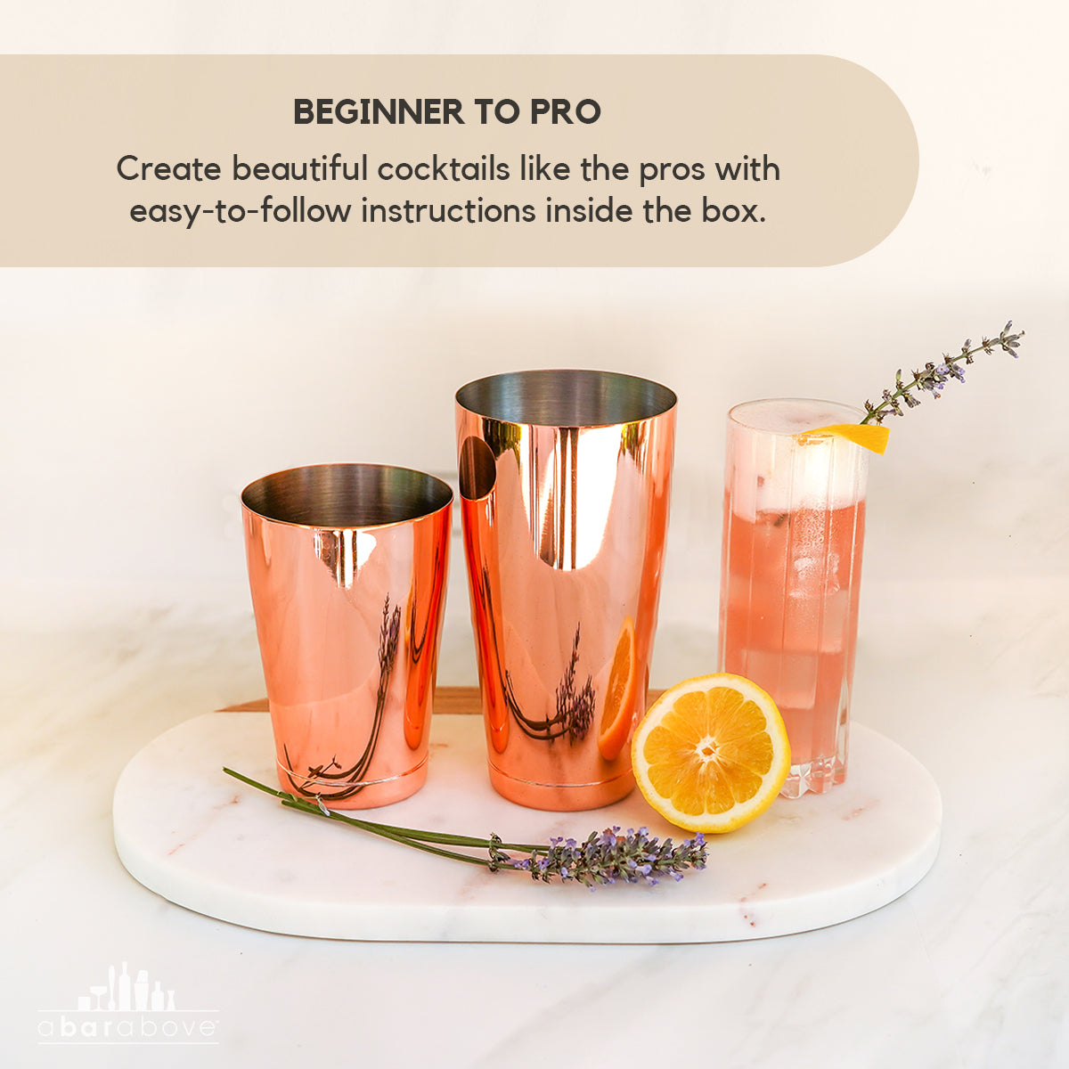 Copper Boston Shaker