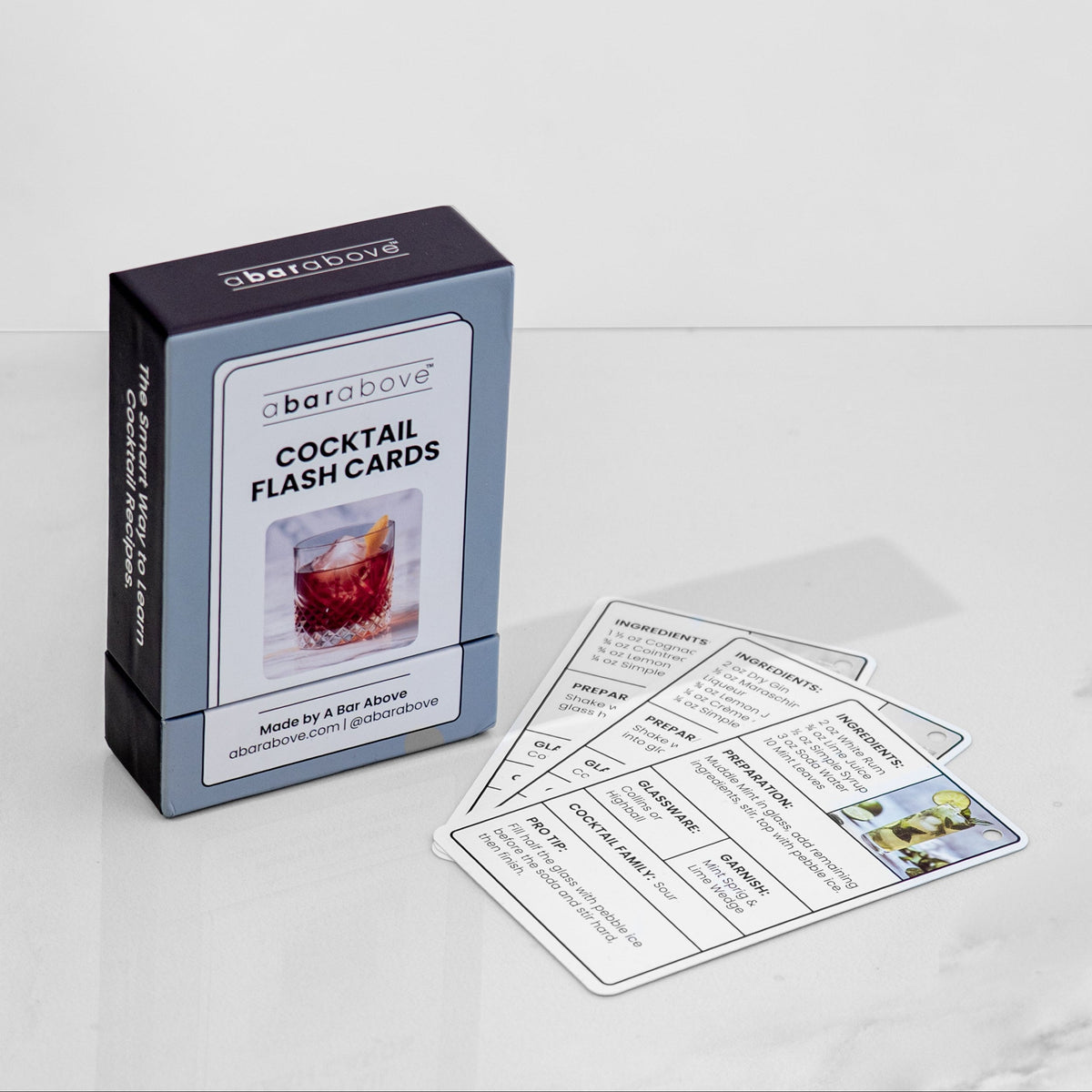 Cocktail Flash Cards – A Bar Above