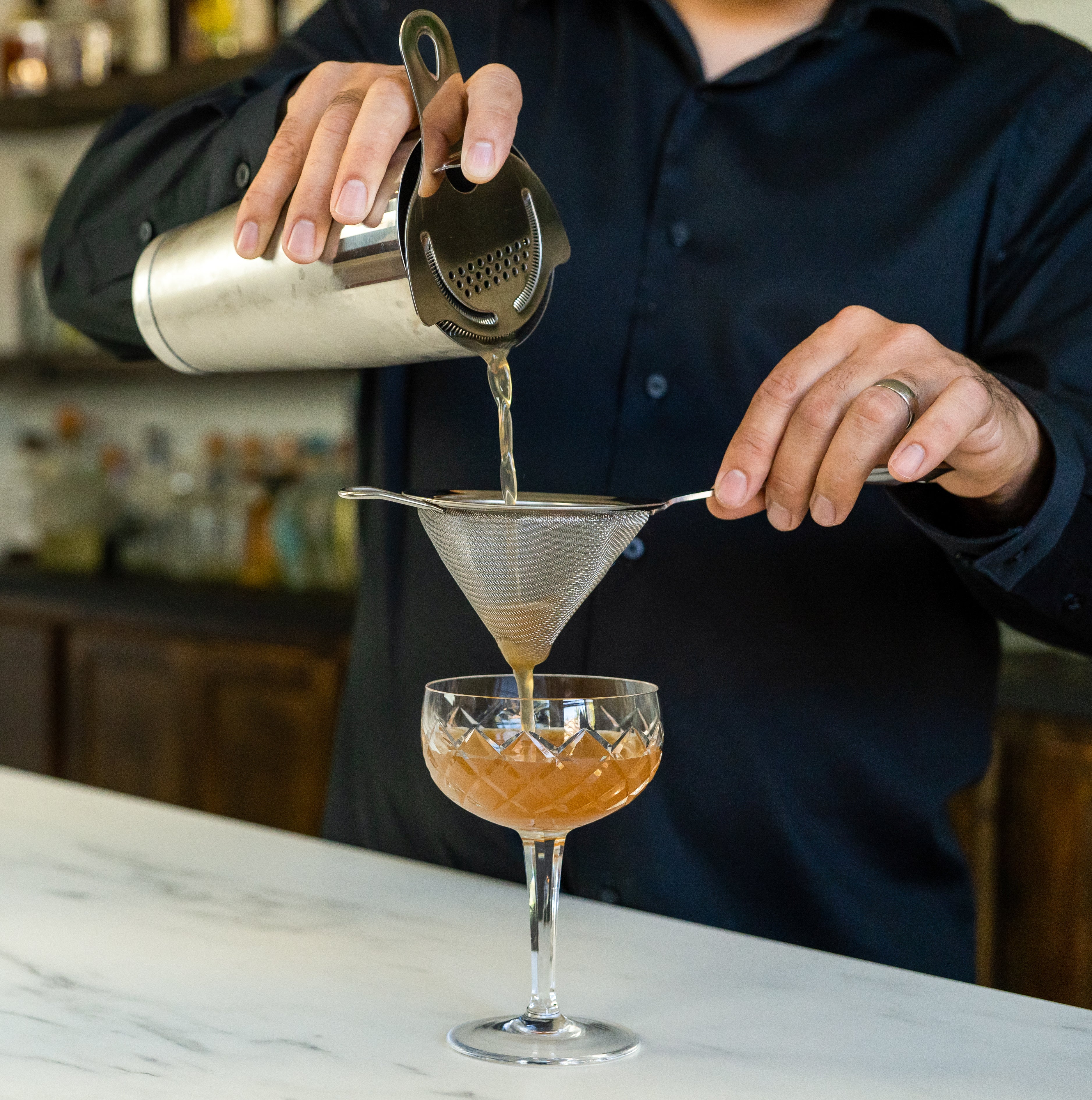 cocktail fine strainer