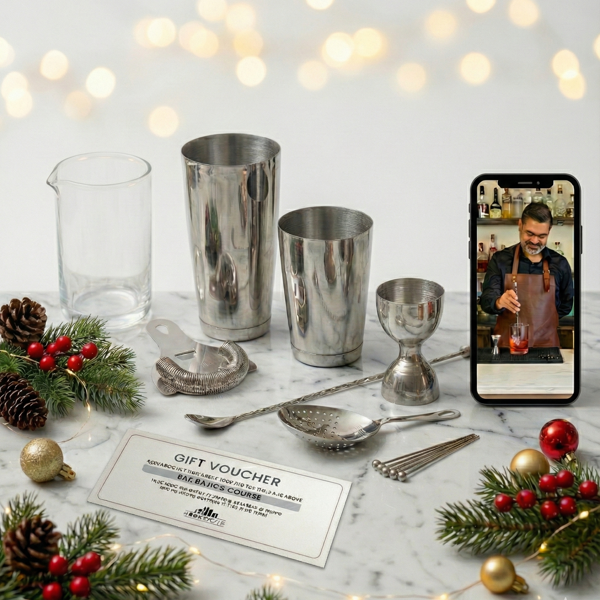 Holiday Cocktail Starter Set (Free Class!)