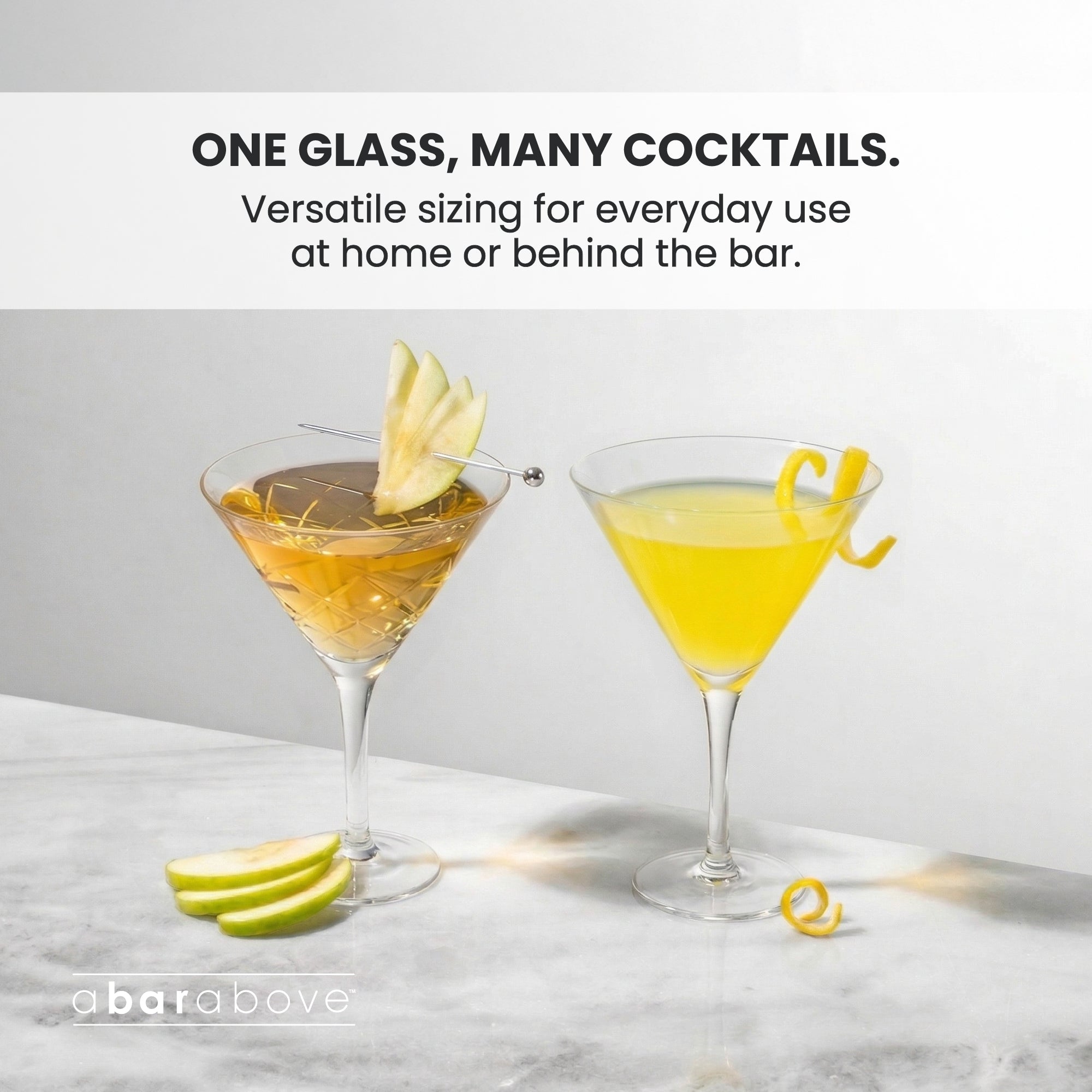 Diamond Cut Martini Glass