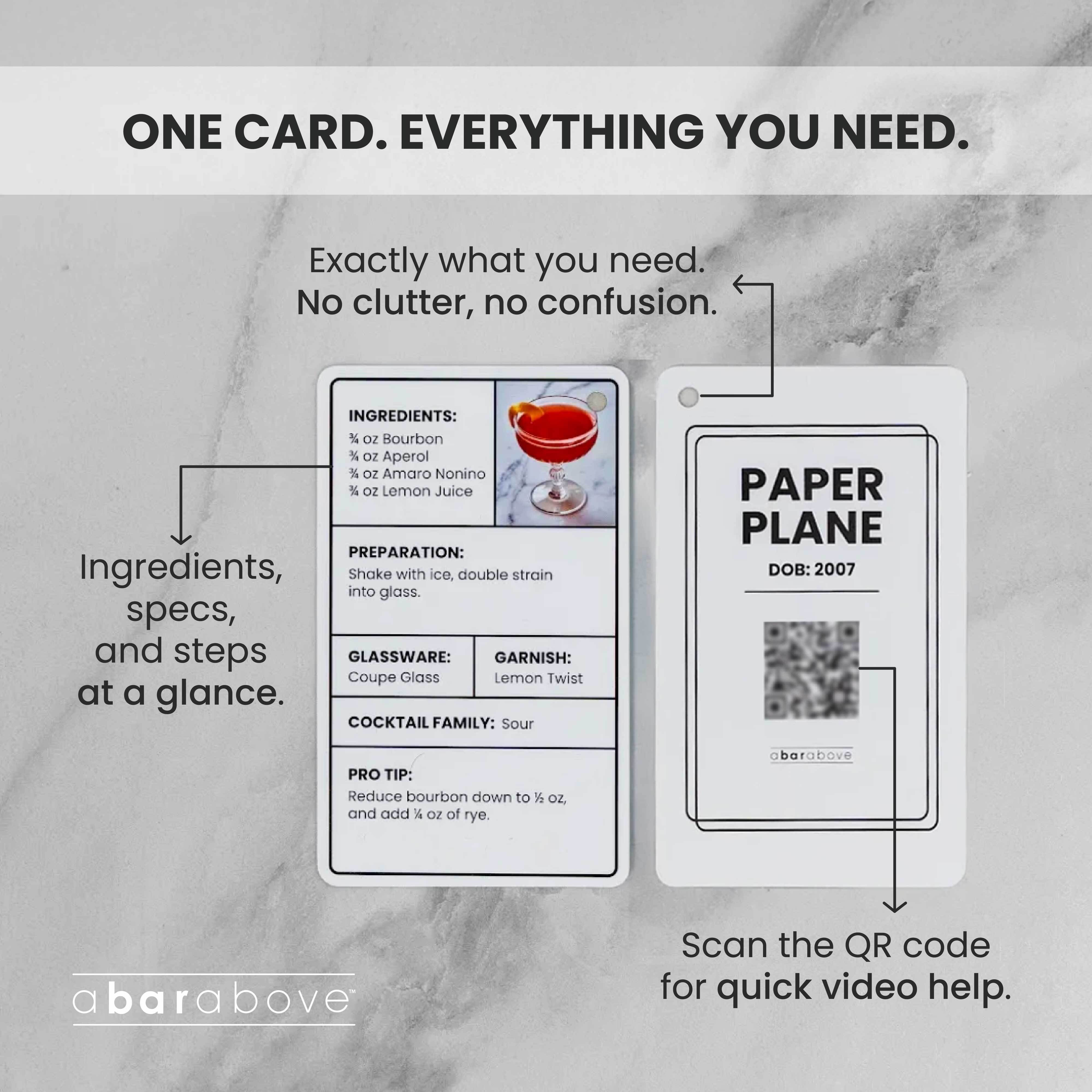 Cocktail Flash Cards