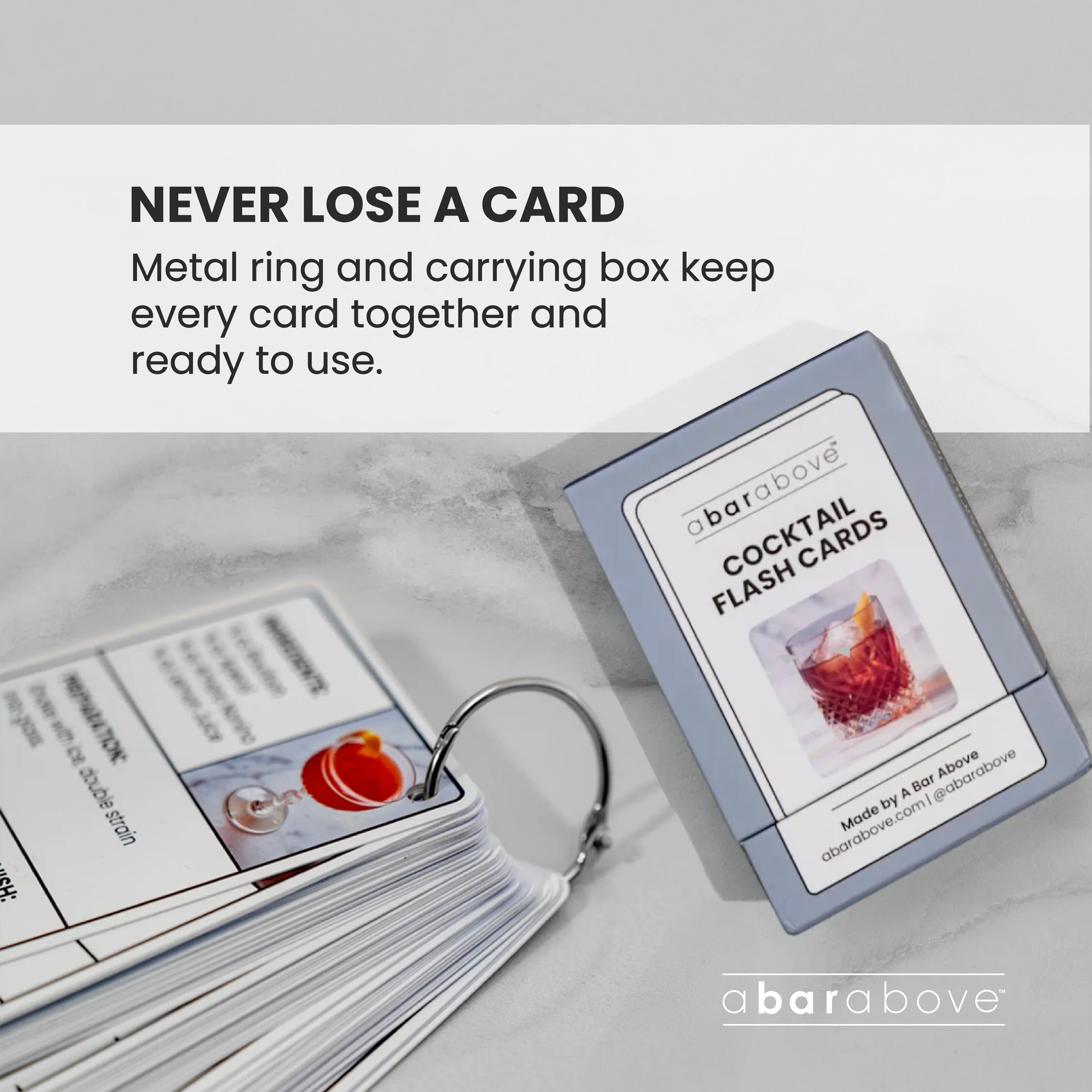 Cocktail Flash Cards
