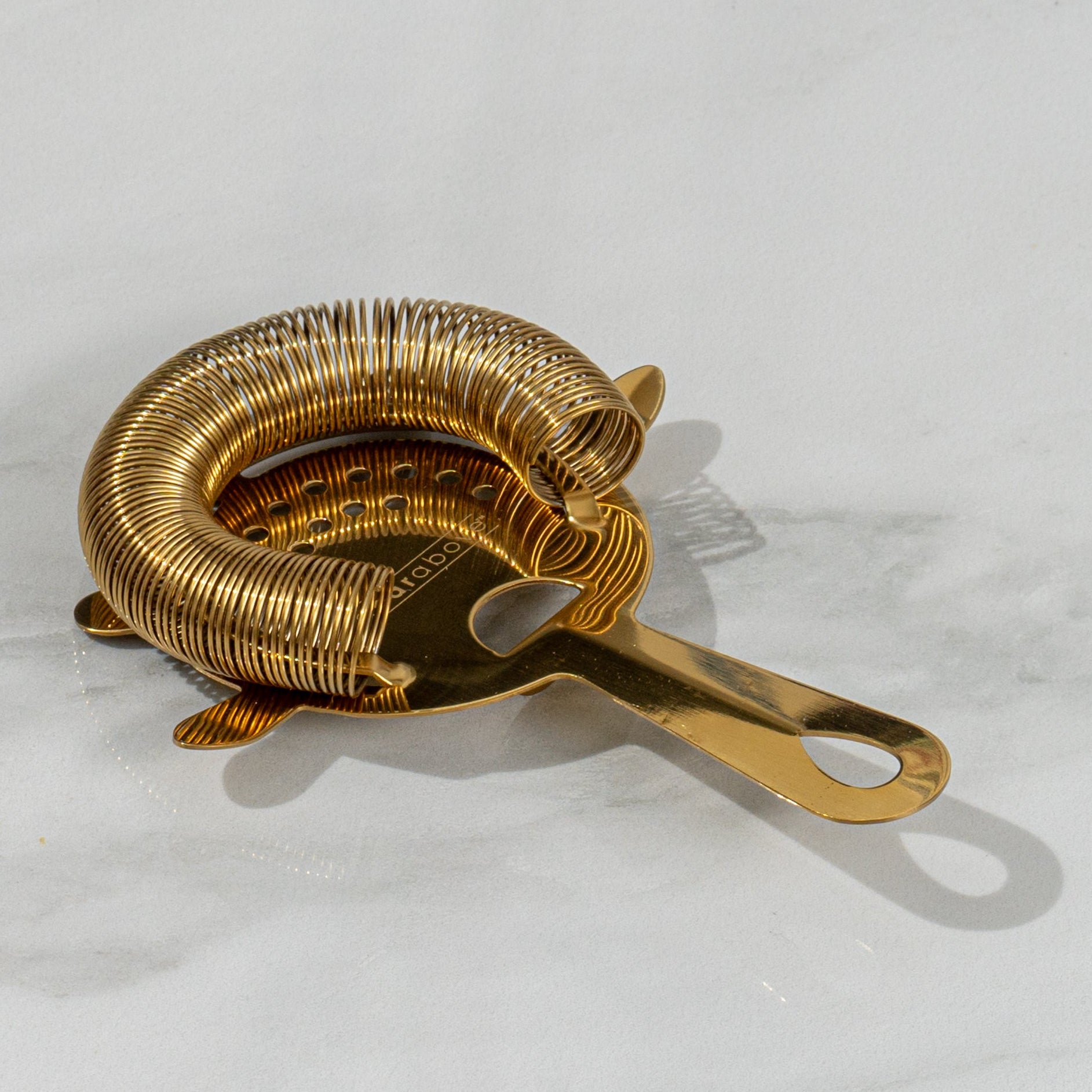 4-Prong Hawthorne Strainer Gold