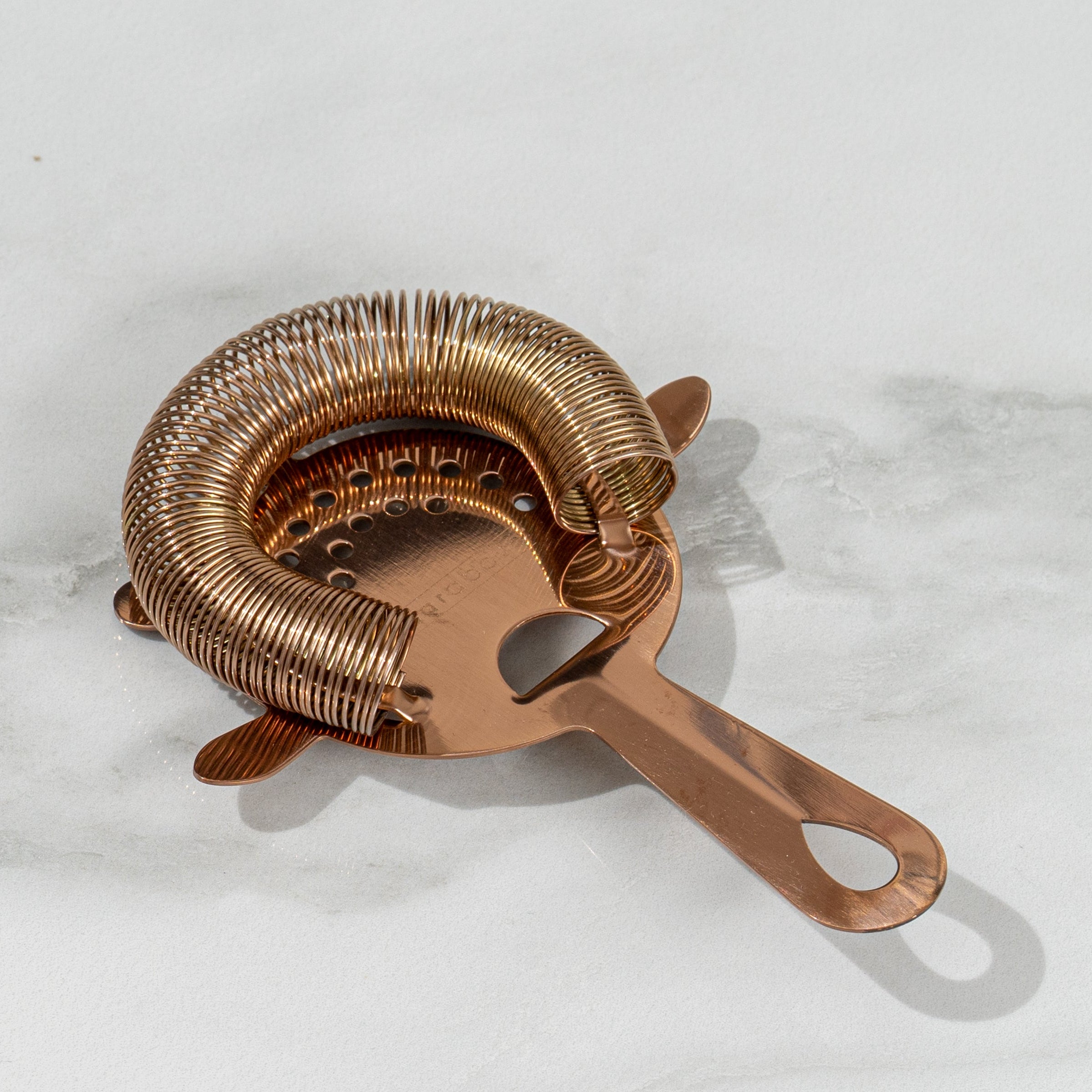 4-Prong Hawthorne Strainer Antique Copper