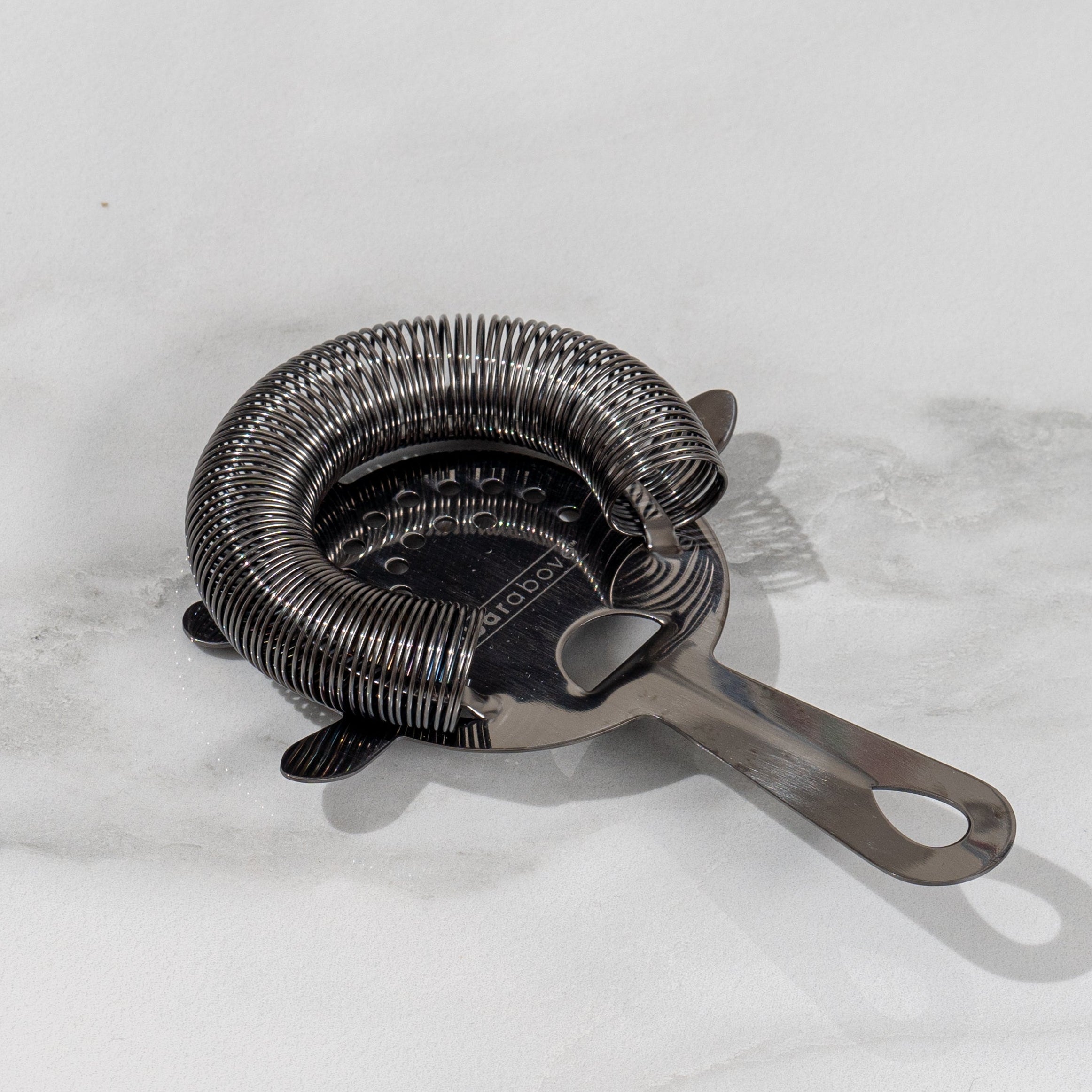 4-Prong Hawthorne Strainer Black