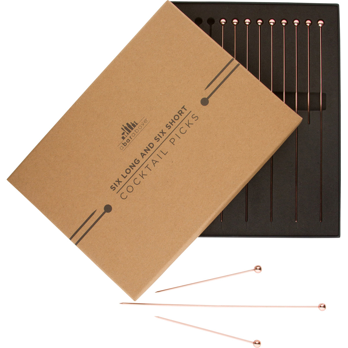 Copper Cocktail Picks