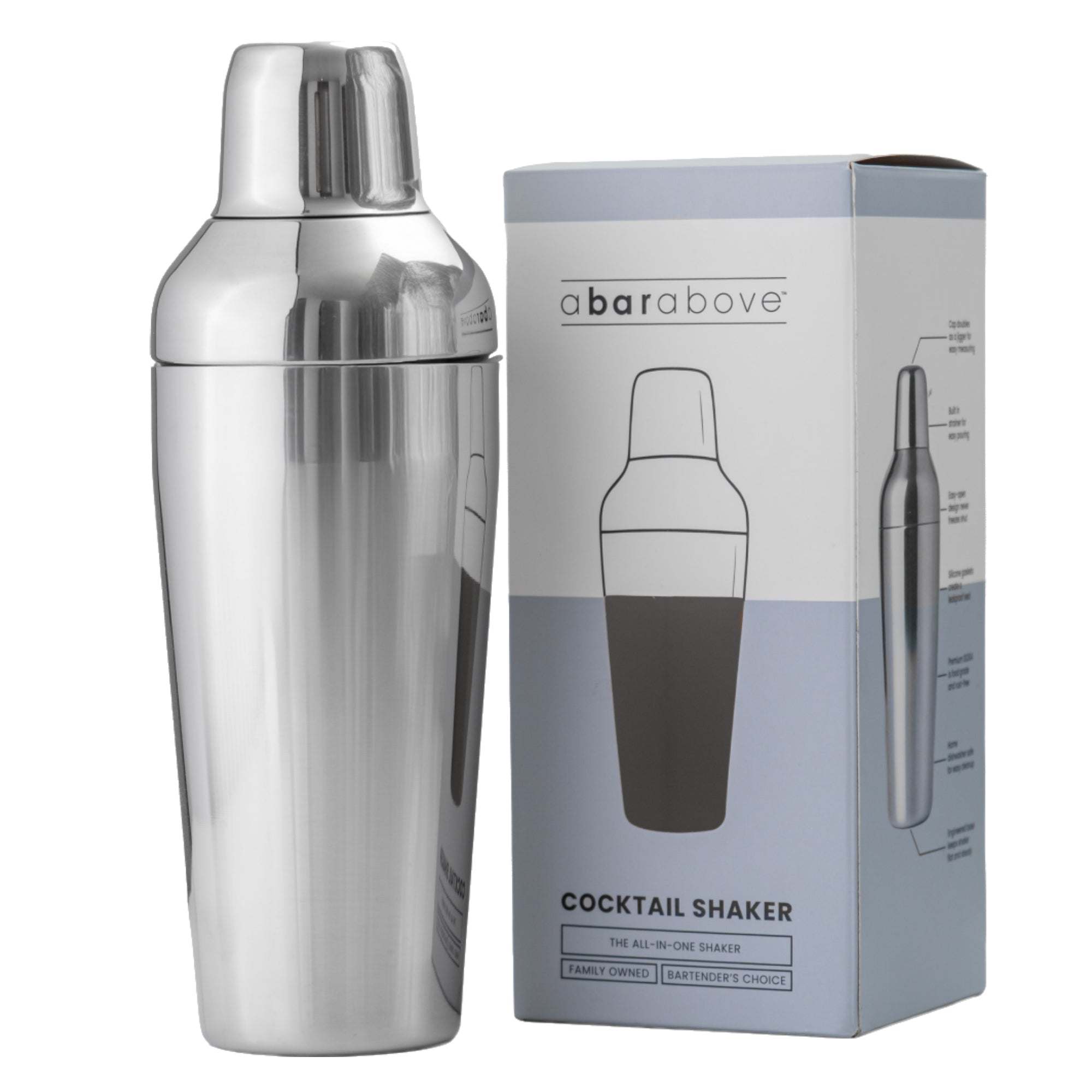 Stainless Steel Cobbler Shaker