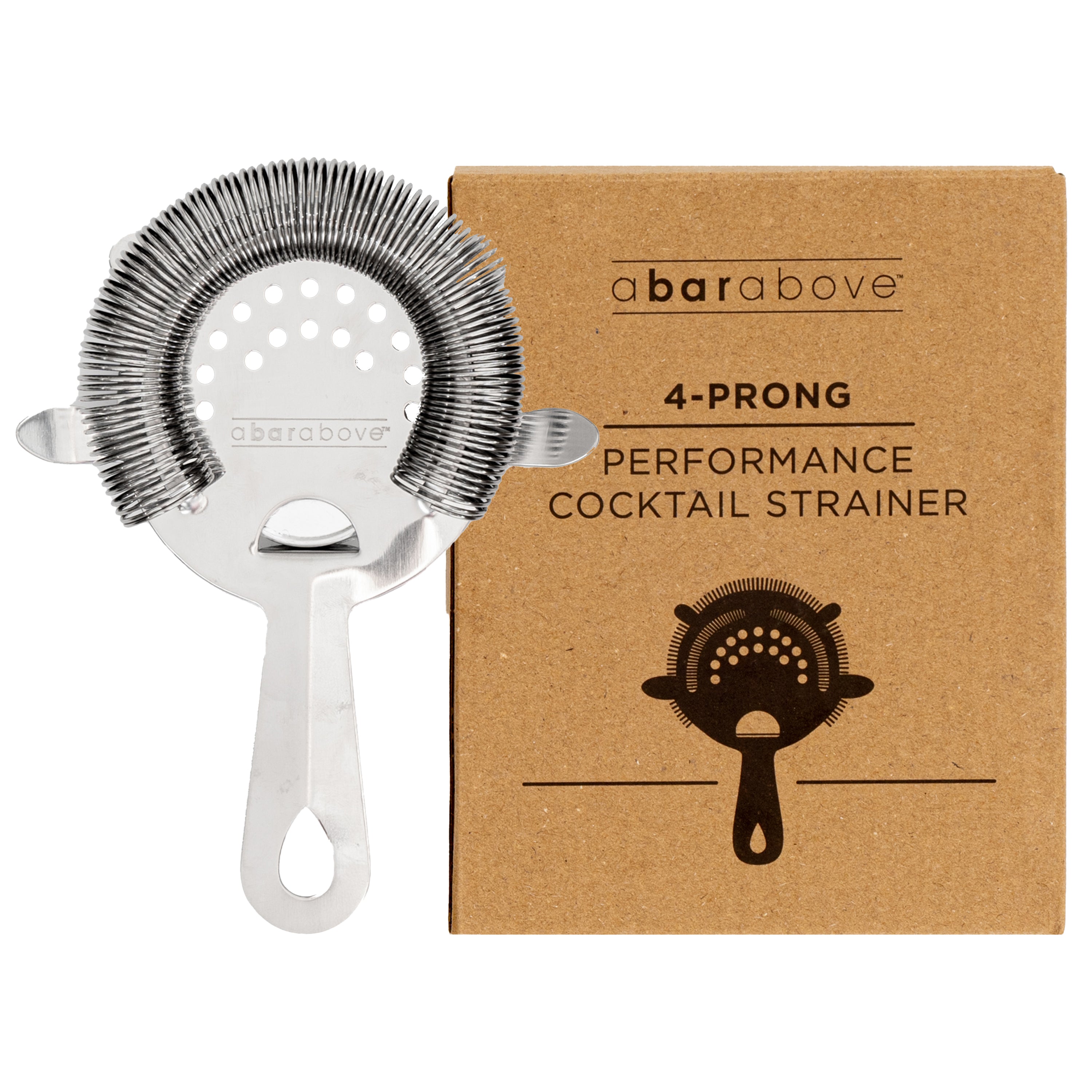 4-Prong Hawthorne Strainer Stainless Steel