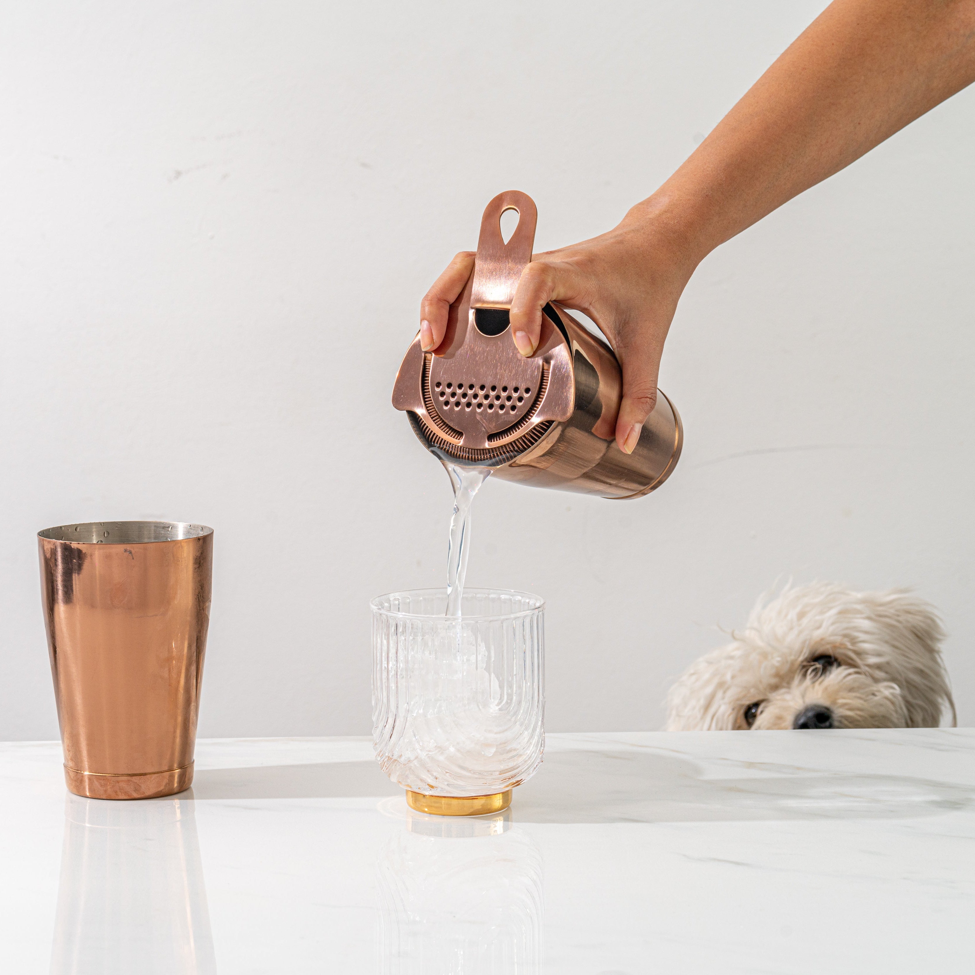 Boston Shaker Set - Antique Copper