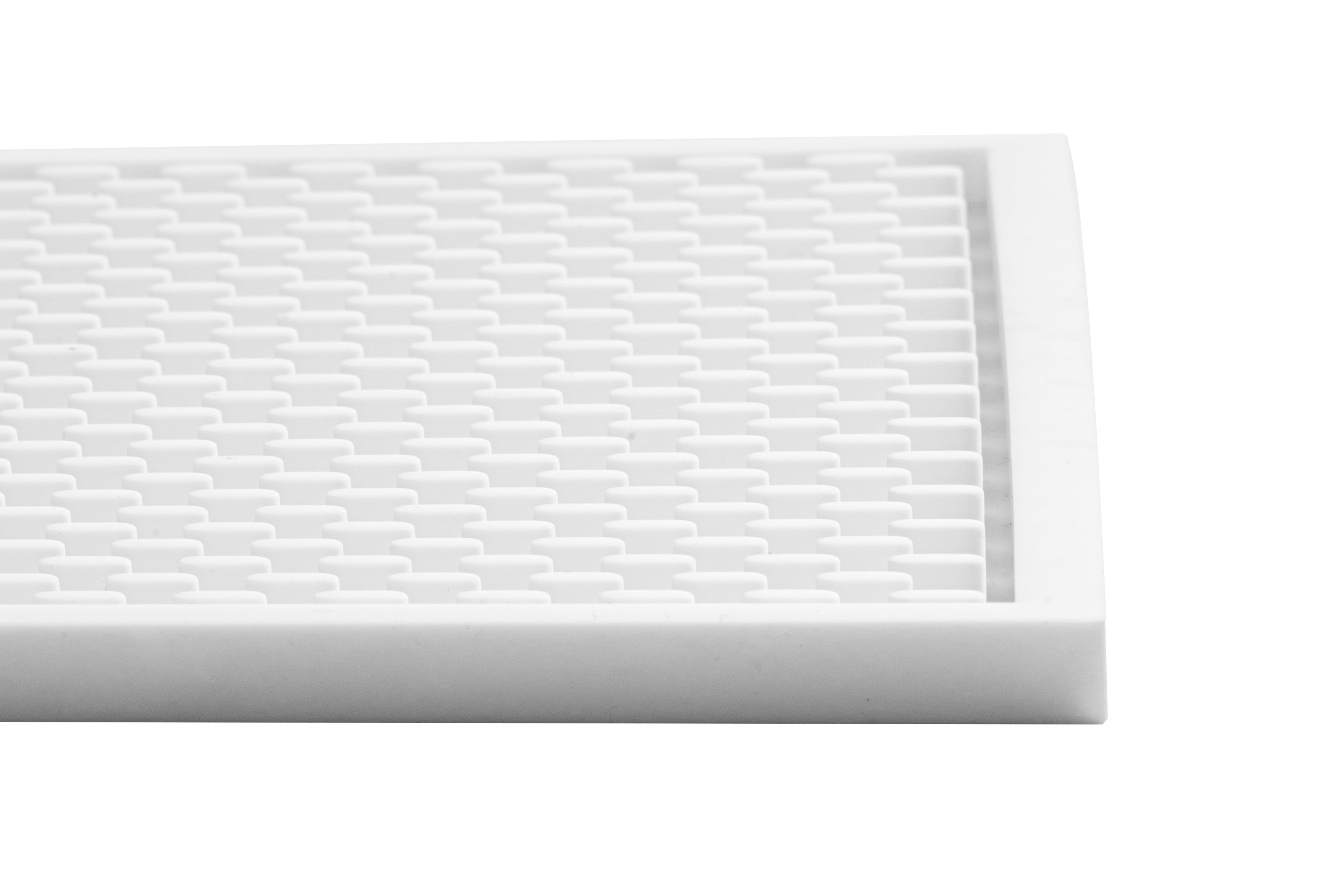 White Silicone Bar Mat