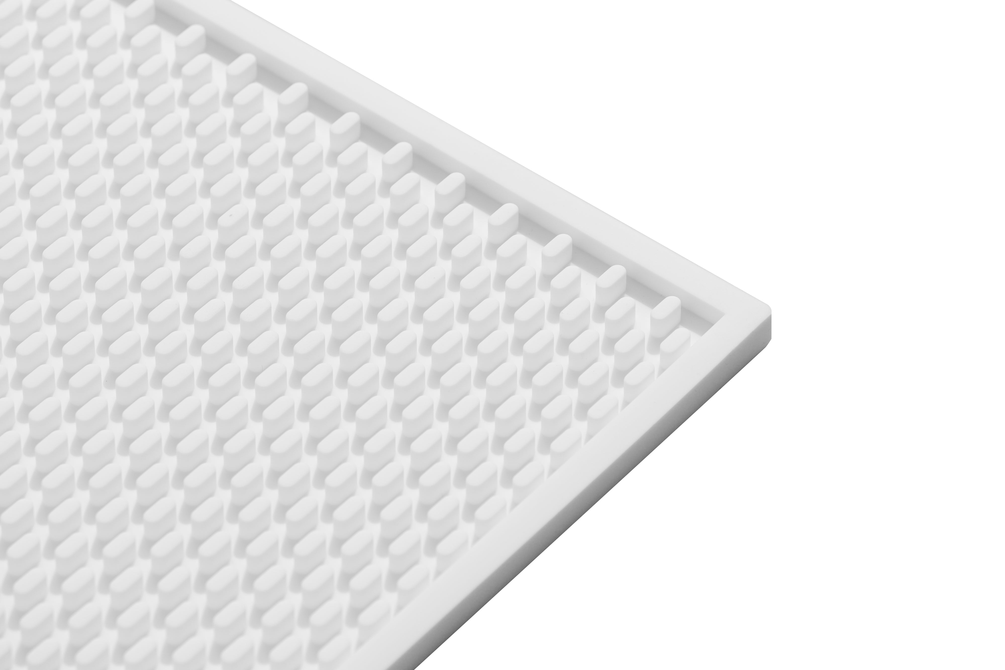 White Silicone Bar Mat