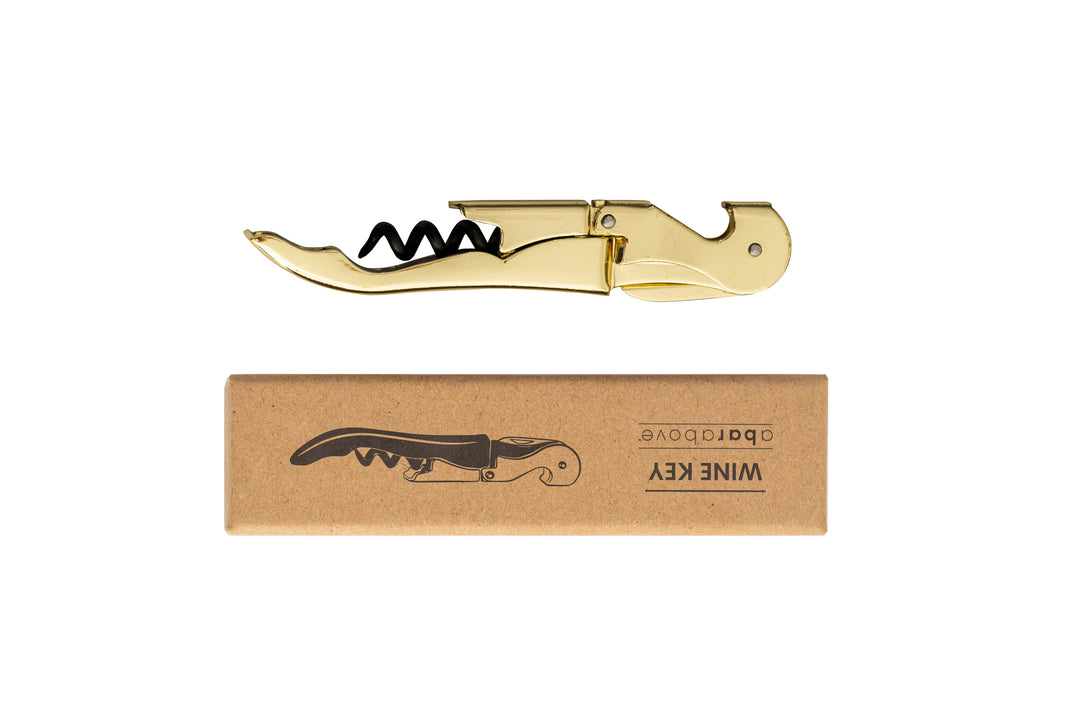 A Bar Above Stainless Steel Wine Opener (Gold) A Bar Above Stainless Steel Wine Opener (Gold)