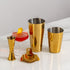 4-Piece Cocktail Shaker Set - Gold