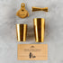 4-Piece Cocktail Shaker Set - Gold