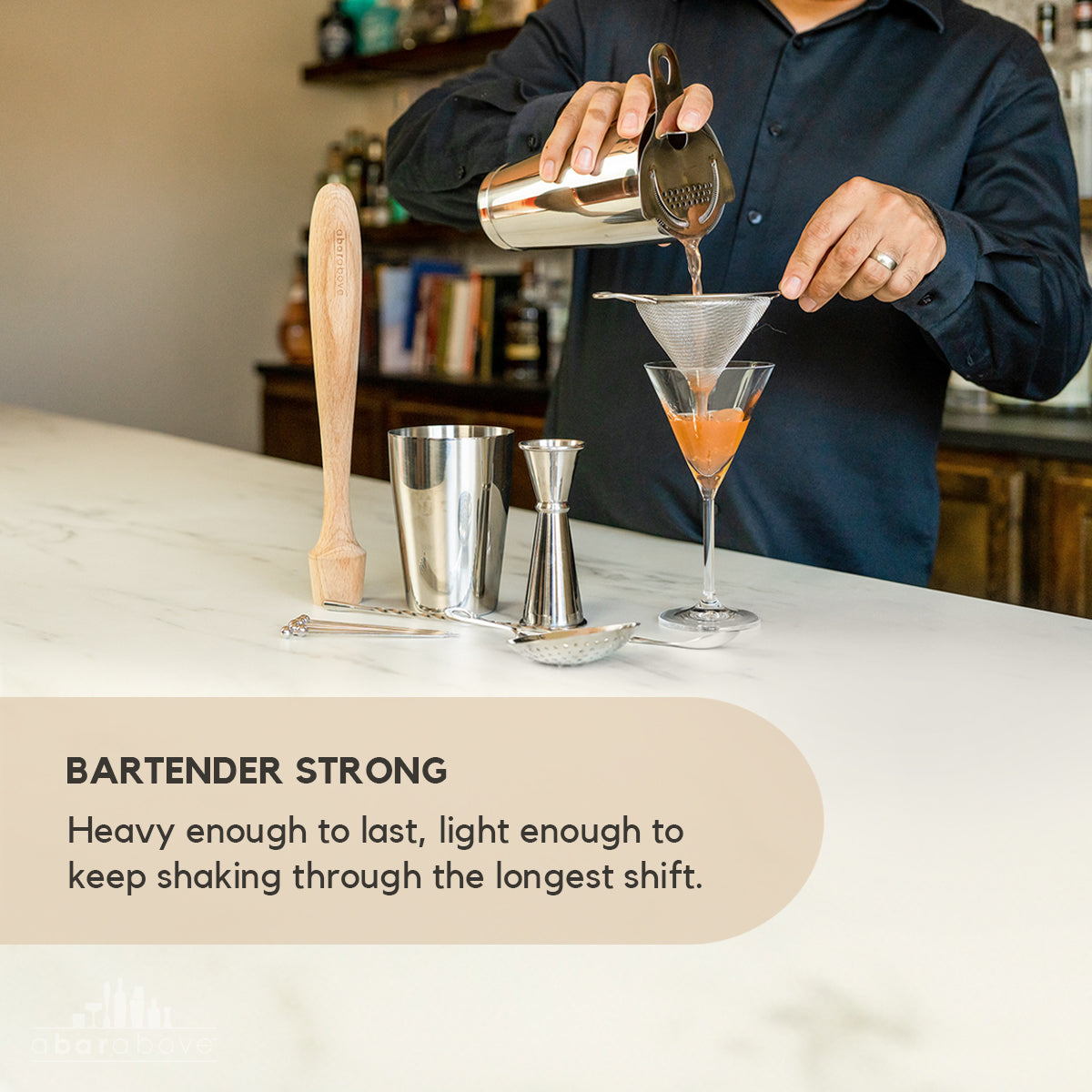 Black Mixologist Bar Set (14-Piece)