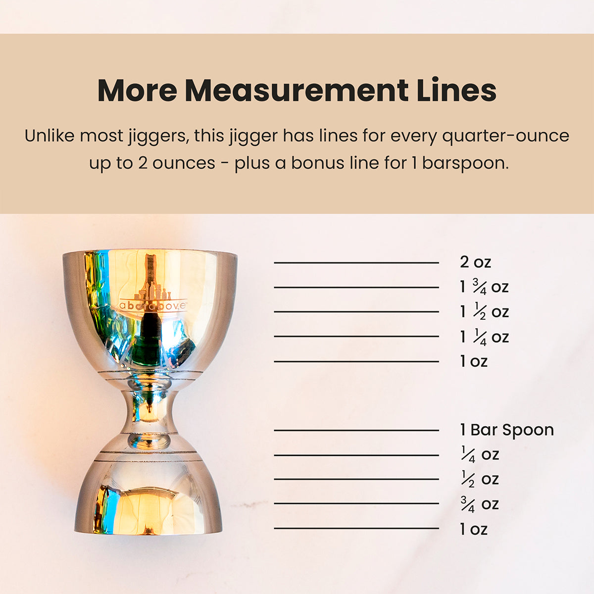 Jigger Use Jigger Measurement
