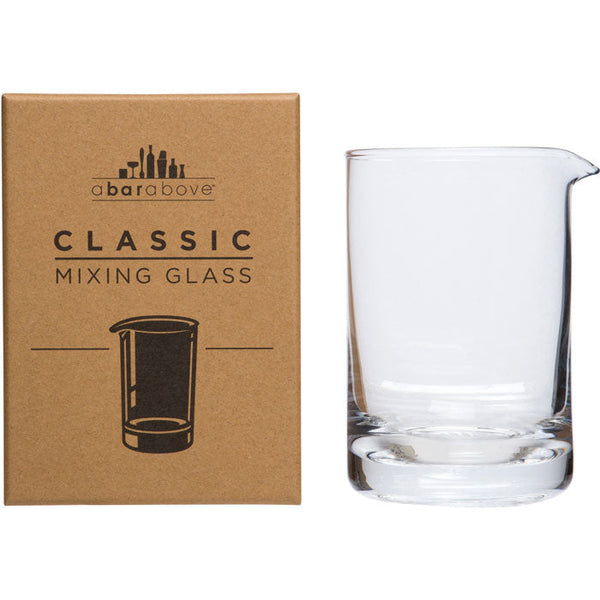 Behind The Bar Cocktail Recipe Mixing Glass - 16 oz